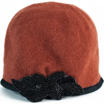 Čepice Szaleo zimní čepice beanie oranžová, univerzální velikost