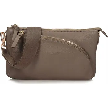 Kabelka Toscanio kabelka přes rameno přírodní lícová kůže béžová