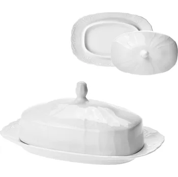 Máslenka Máslenka dvoudílná - bílá Bern.