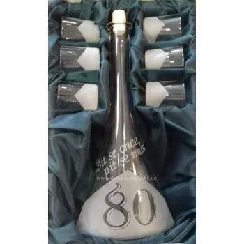 Pískovaná sada 6+1 - 80