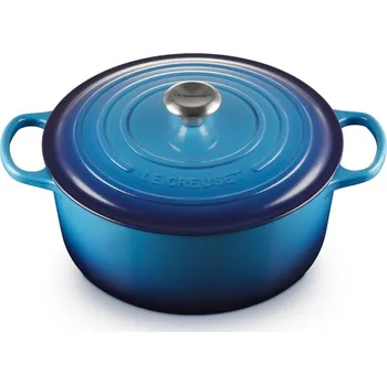 Hrnec Kastrol SIGNATURE 28 cm, 6,7 l, AZURE, litina, Le Creuset
