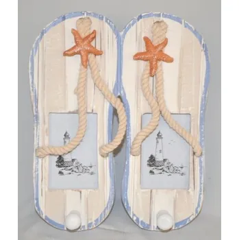 Věšák Věšák s fotorámečkem - žabky