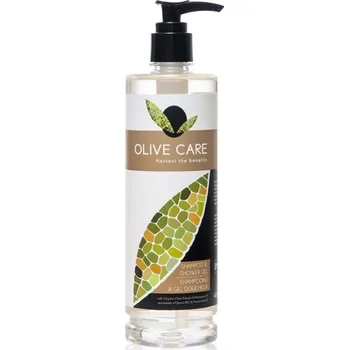 Stylingový přípravek Gel na vlasy a tělo 380ml OLIVE CARE (pumpičkový dávkovač MAGNET)