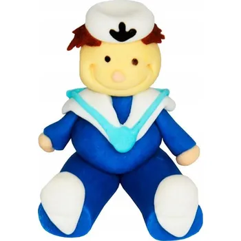 Jedlá dekorace na dort Cukrový námořník na dort ozdoba