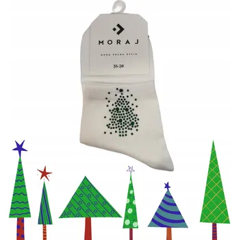 Dámské ponožky Ponožky Moraj vánoční, velikost 35-38