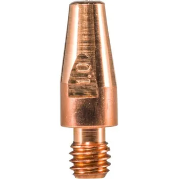 Stavební hořák Špička CuZrCr závit M6 x ø 8 mm délka 24 mm pro drát 1,0 mm MTG/MTB 320i