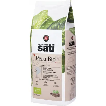 Káva Káva zrnková Arabica Cafe Sati Bio Peru Paradiso Inca 500g zrno 500 g