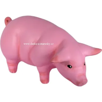 Pokladnička Keramická pokladna prase stojící malované MAXI - P 4706