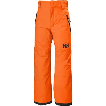 Dívčí kalhoty Dětské lyžařské kalhoty Helly Hansen JR Legendary neon orange - ROSTOUCÍ velikost 134