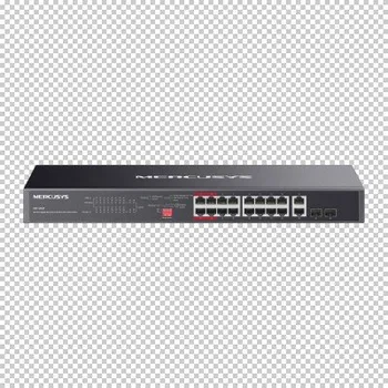 Mercusys MS120GP 20xGb desktop switch(16xPOE+)