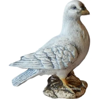 Zahradní dekorace Holub bílý A