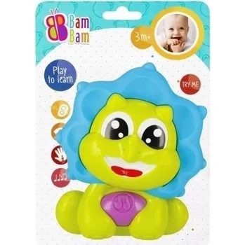 INTERAKTIVNÍ HUDEBNÍ HRAČKA PRO MIMINKA USMĚVAVÝ DINOUŠEK MELODIE