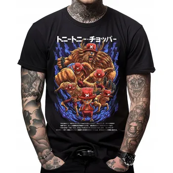 Pánské černé Tričko s potiskem , velikost 5XL