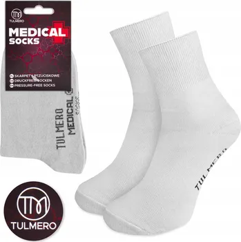 Pánské ponožky Ponožky Tulmero šedé, velikost 41-43