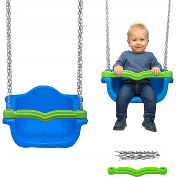 Dětská houpačka Kbelíková houpačka Małpiszon plastová, nosnost 40 kg, od 18 měsíců