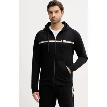 Pánská mikina Bavlněná mikina BOSS Authentic Jacket H 50554785 černá 99X, vel. M