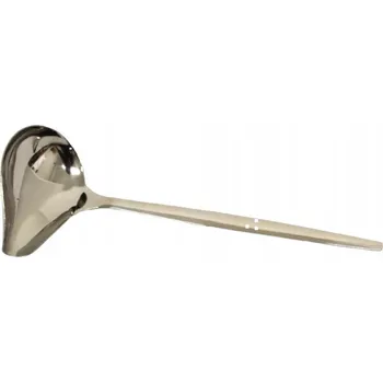 Naběračka NABĚRAČKA NA OMÁČKY A POLÉVKY S VÝLEVKOU, KOVOVÁ