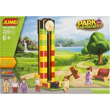 ostatní stavebnice Stavebnice Jumei ZÁBAVNÍ PARK 220 dílů 30 x 21 cm