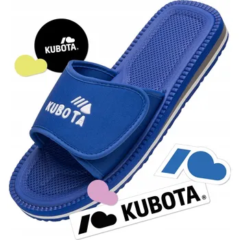 Pánská obuv Kubota pánské pantofle Rzep Modré Sada velikost 41