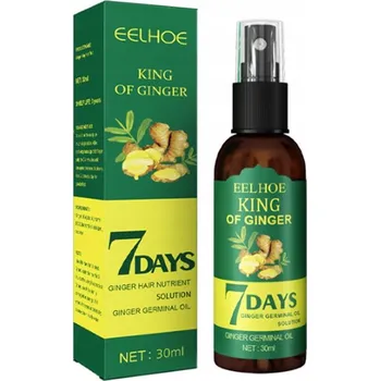 Vlasová regenerace Zázvorový olej – sérum pro růst vlasů, zpomaluje předčasné vypadávání, 30 ml