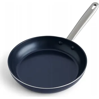 Pánev Tradiční pánev 28 cm s nepřilnavým povrchem na plyn, indukci, bez PFAS Blue Diamond