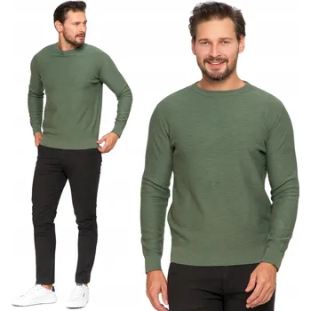 Pánský svetr Pánský bavlněný svetr elegantní klasický módní 100% Bavlna MORAJ M