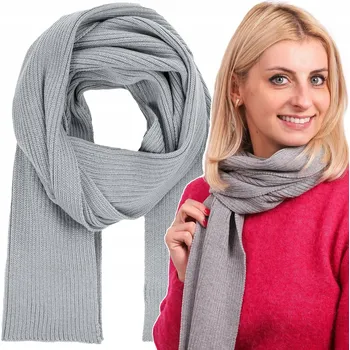 Šála Molti šála šedá 203 cm - dámská