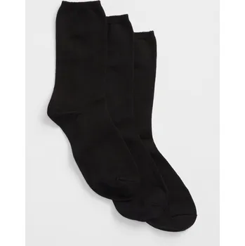 Dámské ponožky GAP Dámské Ponožky basic, 3 páry GAP Černá ONESIZE (2945787)