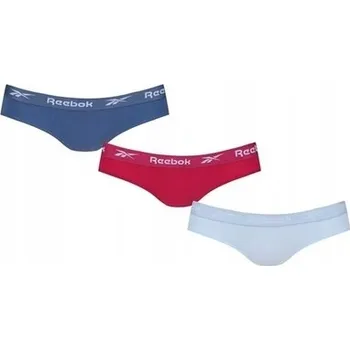 Dámské spodní prádlo Reebok dámské kalhotky sada 3 ks modré tmavě modré růžové Velikost S