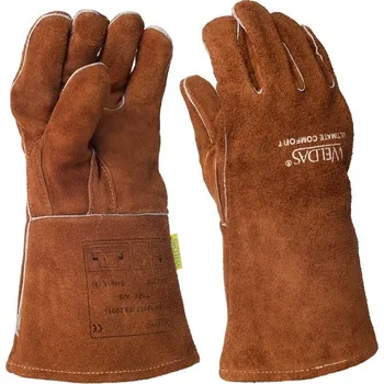 Svářečka Svářečské rukavice 10-2392/18 Weldas velikost L/18 (9), prodloužené 18” (46 cm)