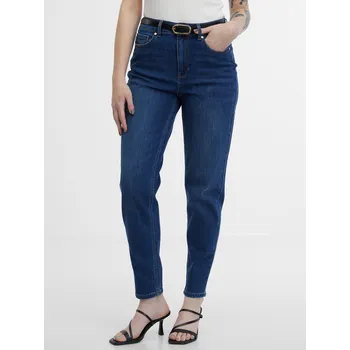 Dámské džíny Orsay Tmavě modré dámské mom džíny - Dámské Orsay modrá 2706071