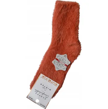 Dámské ponožky PONOŽKY TEPLÉ 35-38 HEBOUČKÉ ZIMNÍ plyšové