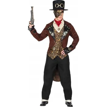 Karnevalový kostým Kostým pánský steampunk parní stroj XL