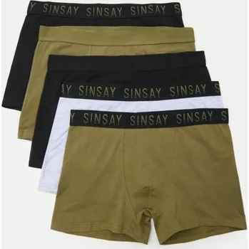 Pánské spodní prádlo Sinsay - Sada 5 boxerek - vícebarevná - 719EL-MLC - 719EL-MLC-XXL