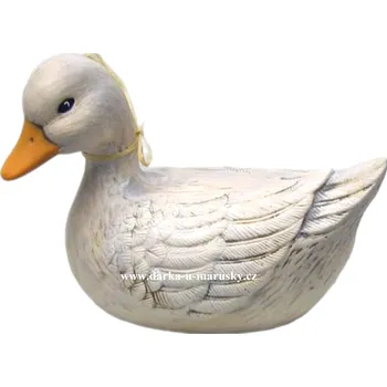 Zahradní dekorace Husa sedící-P 5017
