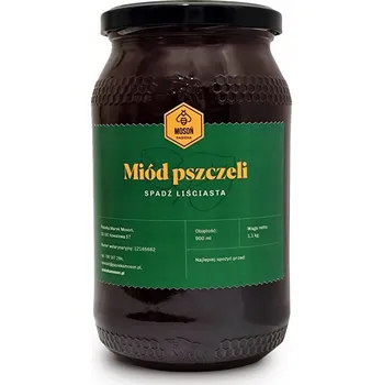 Medovicový med listnatý z vlastní včelnice, medovice listnatá 1,1 kg; 2024