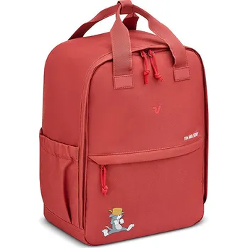 turistický batoh Roncato Tom & Jerry Dětský batoh do letadla 40 × 30 × 20 cm, červený