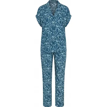 Dámské noční prádlo Pyžamo Triumph Boyfriend Fit PW X Modrá 36