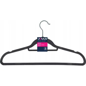 Věšák Věšáky na oblečení 5ks Afra sametové