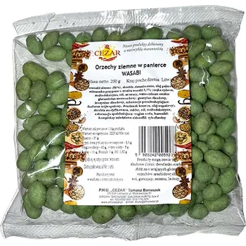 ARAŠÍDY v těstíčku WASABI 200g PIKANTNÍ