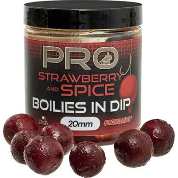Boilies STARBAITS Boilie In Dip PRO Strawberry Spice 150g - 24 mm