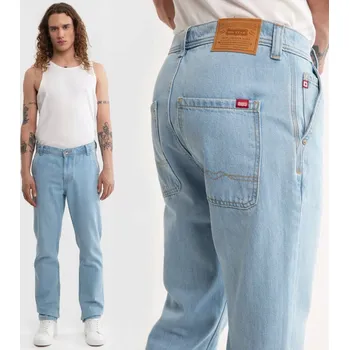 Pánské džíny BIG STAR PÁNSKÉ DŽÍNY MODRÉ PRACOVNÍ KALHOTY WORKWEAR 253 W36 L32