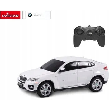 autíčko BMW X6 měřítko 1:24 Rastar 31700 dálkově ovládané auto bílé