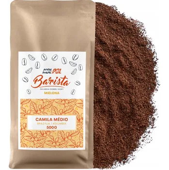 Káva MLETÁ KÁVA 500g Káva 100% Arabica Čerstvě Pražená - Camila Medio x Kol-Pol