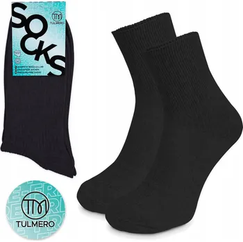 Pánské ponožky Tulmero Ponožky SK_BU_02 černé, velikost 44-46