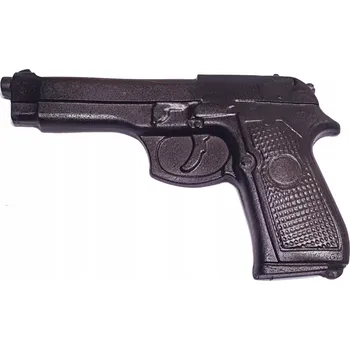 Dětská zbraň Id_2456 CUKROVÁ PISTOLE POLICIE DORT KLIKA ZBRAŇ BERETTA GLOCK NÁBOJE