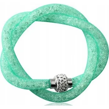 Náramek NÁRAMEK - NÁHRDELNÍK Shamballa Had s Krystaly SVAROVSKI STARDUST MAGNETICKÝ