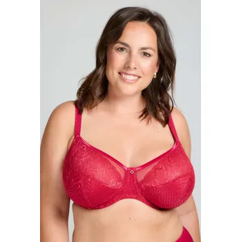 Podprsenka Triola Contour-Fit nevyztužená podprsenka červená 21885 - BLV32/cherry / 90 / H f21885-32