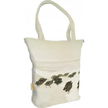 Nákupní taška přes rameno Koroptve ve sněhu Josef Chełmoński