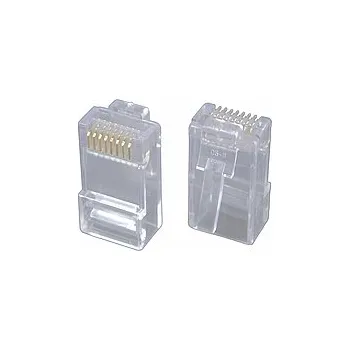 Síťový konektor Solarix Konektor KRJ45/6SLD RJ45 8p8c Cat.6 UTP na drát